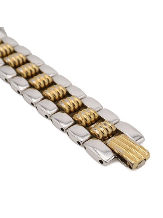 Dior Octagon Gold Dial SS Quartz Watch 48 main image 5
